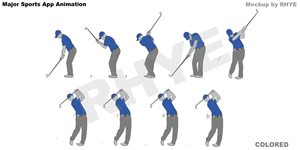 Major Sports App Animation | Illustration-Design von Ry