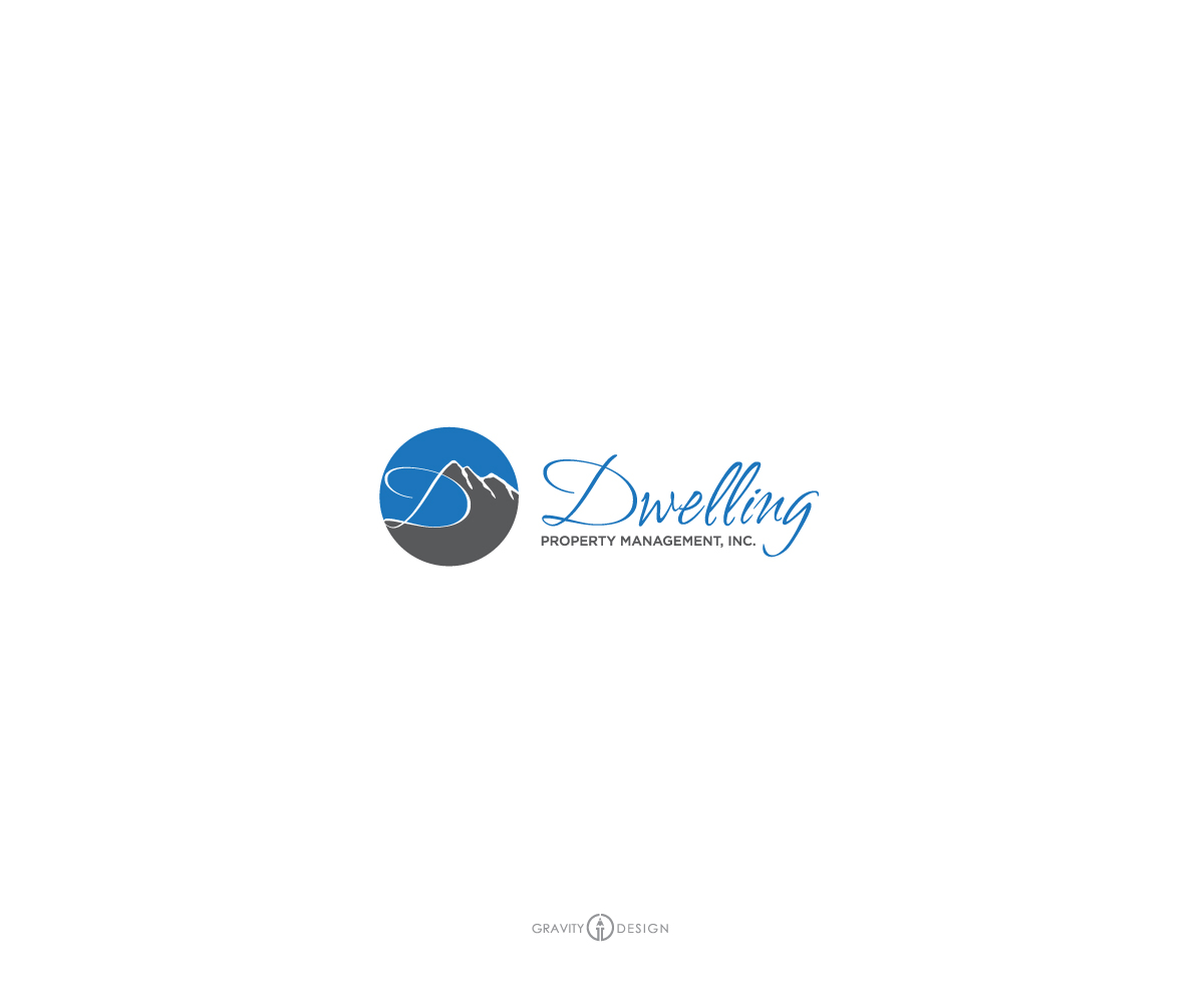 Logo-Design von Gravity Designs für Dwelling Property Mangement, Inc. | Design #9305983