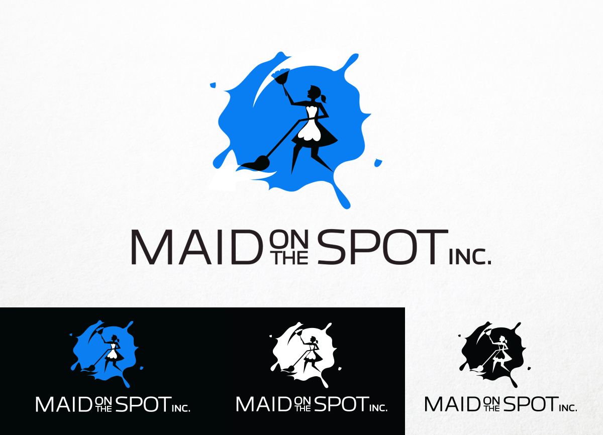 Logo Design by Lsalis for maid on the spot inc | Design #2092129