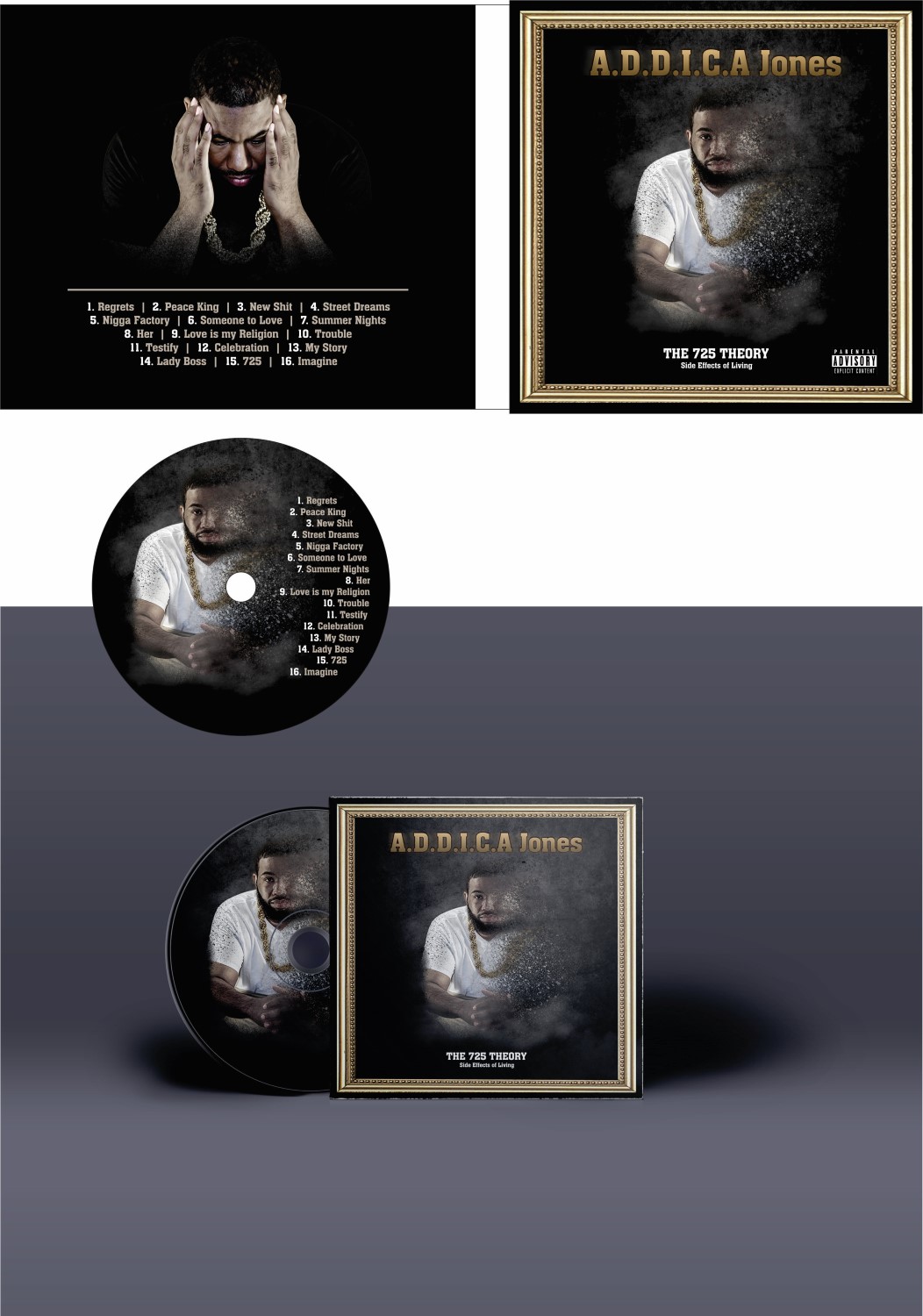 CD Cover Design by DG for this project | Design #9310949