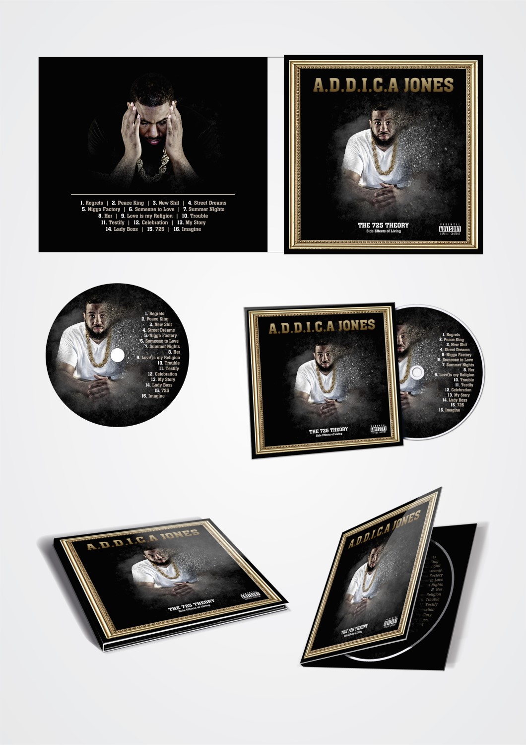 CD Cover Design by DG for this project | Design: #9318569