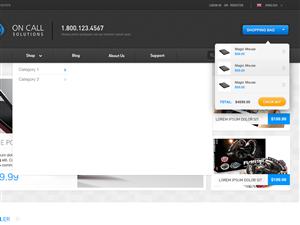 Web Design by Eric Z. for I. T. On Call | Design: #2115663