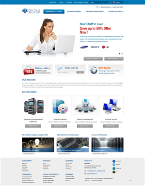 Web Design by pb for I. T. On Call | Design: #2061873