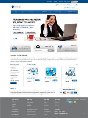 Web Design by pb for I. T. On Call | Design: #2071718