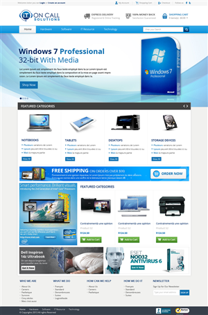 I.T. On Call Store | Diseño Web por OM