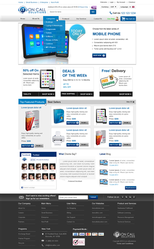I.T. On Call Store | Diseño Web por Sbss