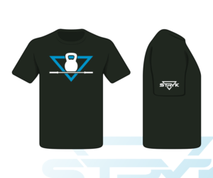 Crossfit Workout Gym Logo T-Shirt Design  | Diseño de Camiseta por nreimer