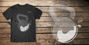 Crossfit Workout Gym Logo T-Shirt Design  | T-shirt Design by db1404