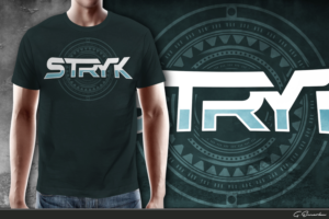 Crossfit Workout Gym Logo T-Shirt Design  | T-shirt Design by gekgrfx
