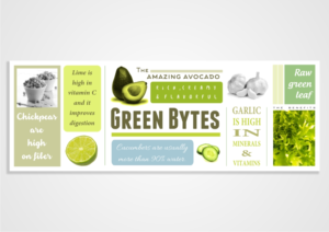 Poster for a Vegetarian Food Truck/Restaurant | Poster Design by Amduat Design