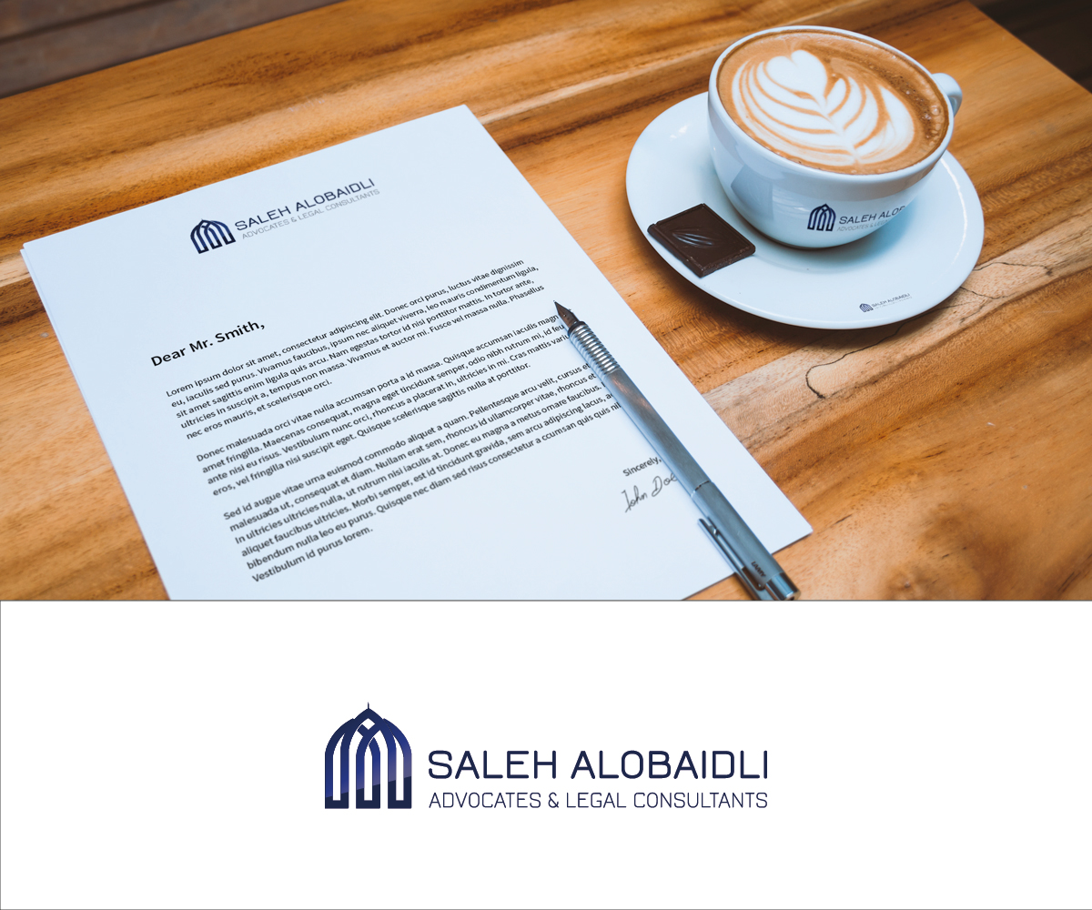 Logo Design by MindCraft Design for Saleh Alobeidli Advocates & Legal Consultants | Design #9324428