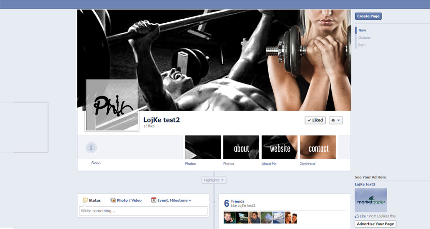 Facebook Design by lojke for WE Projects Pty Ltd | Design #2040802