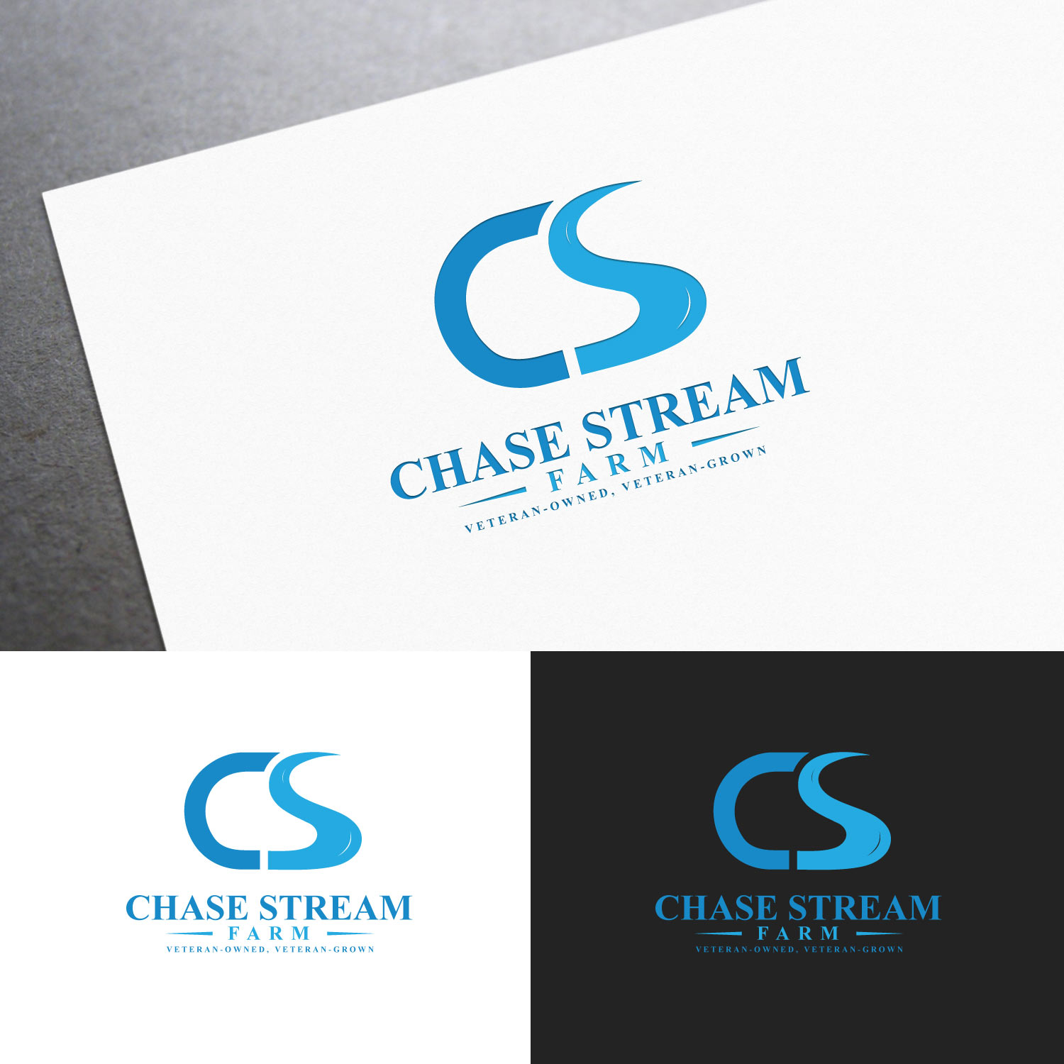 Logo Design by karthika vs for Chase Stream Farm | Design #9284181