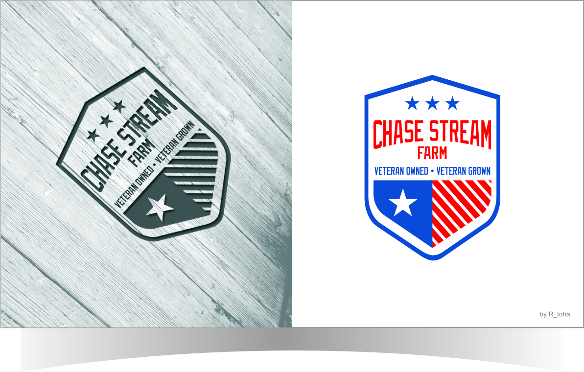Logo Design by r-toha for Chase Stream Farm | Design #9278809