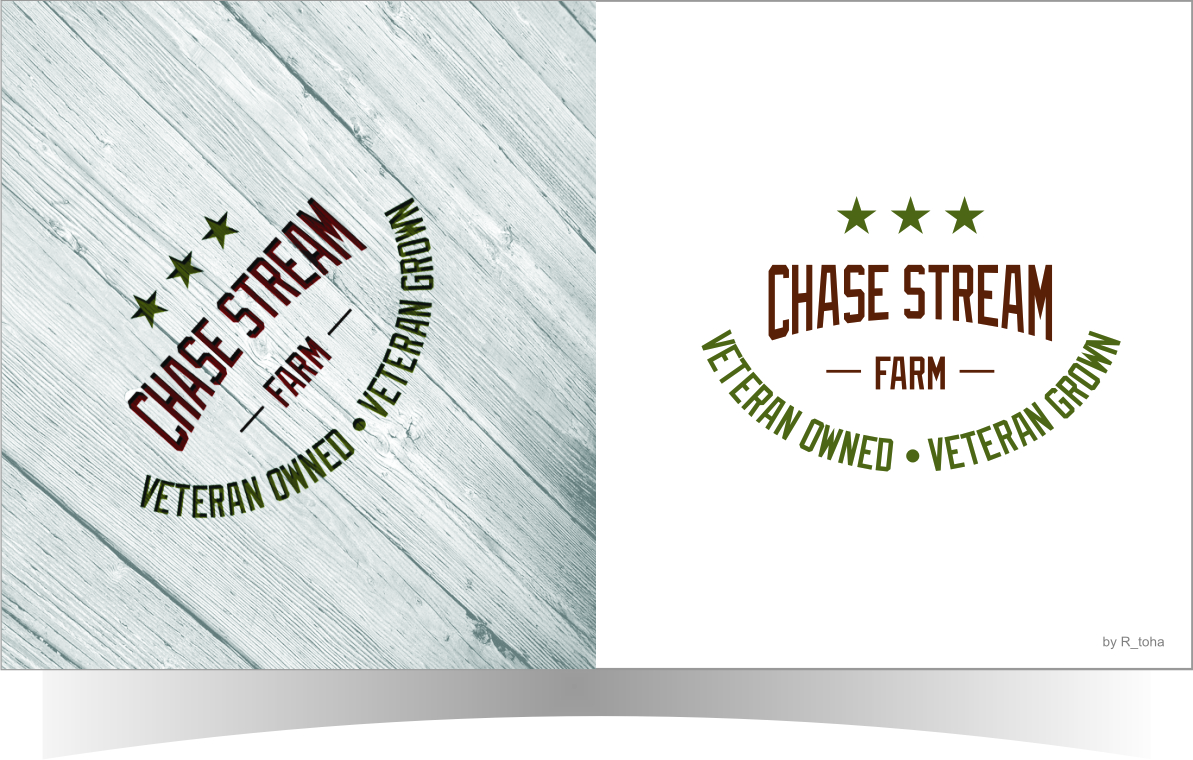 Logo Design by r-toha for Chase Stream Farm | Design #9278810