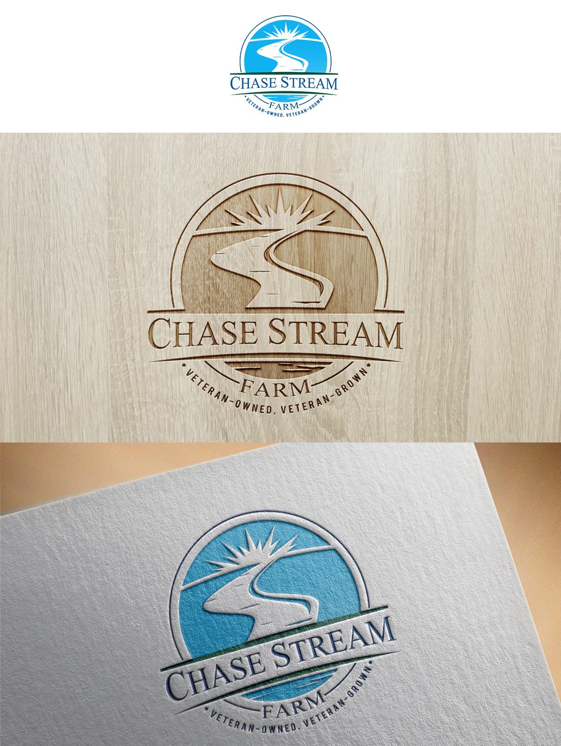 Logo Design by ivan for Chase Stream Farm | Design #9360482
