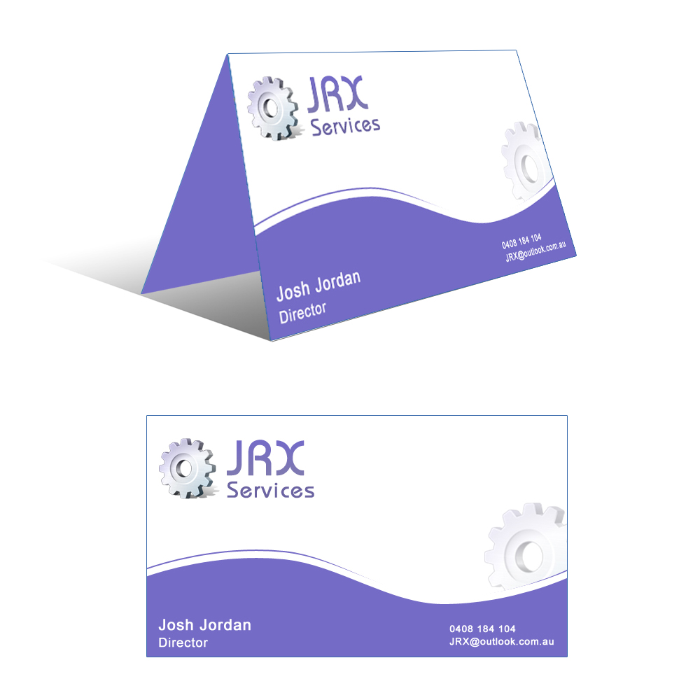 Business Card Design by Kamran for JRX Services | Design #2066887