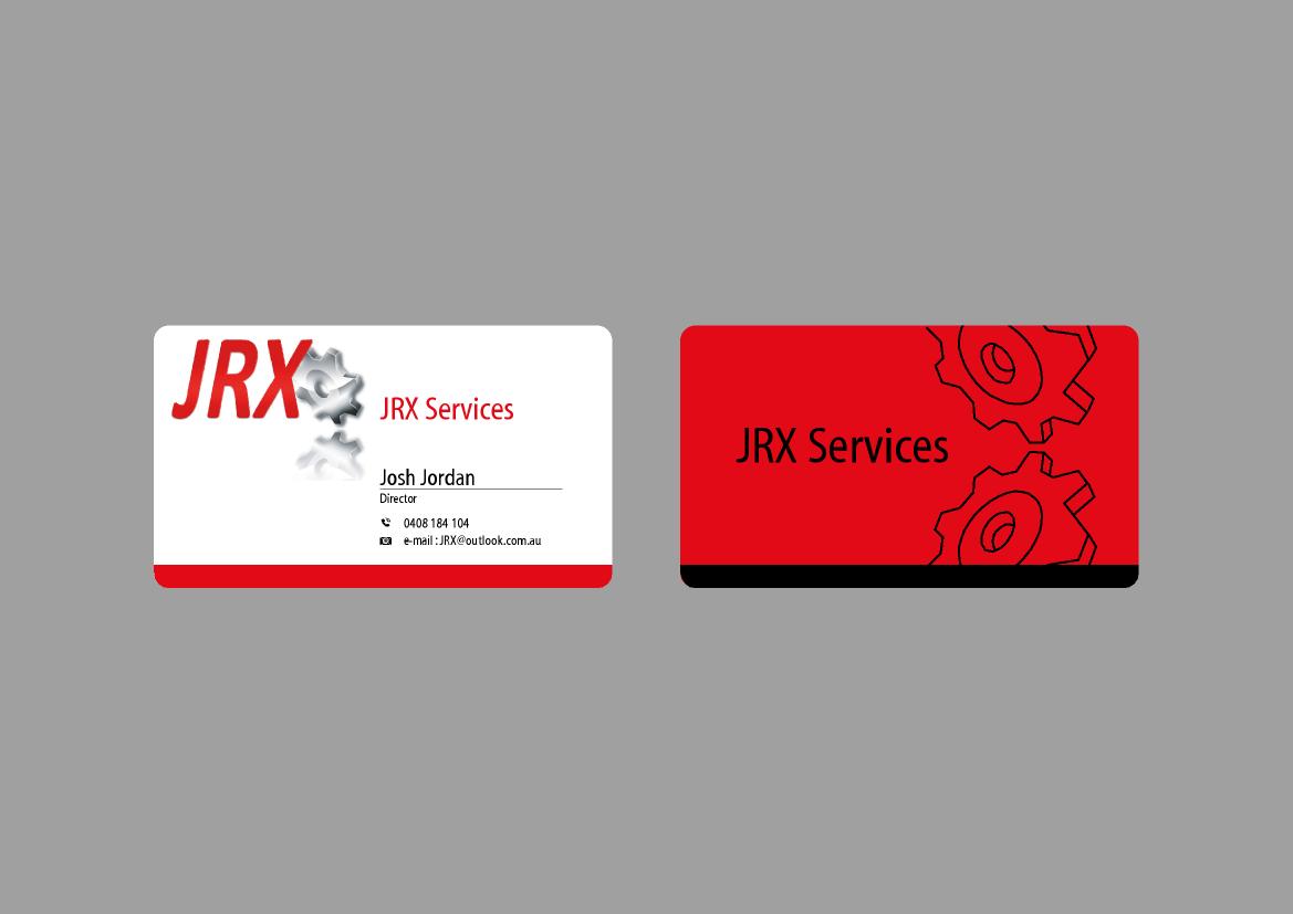 Business Card Design by cakalie for JRX Services | Design #2046138