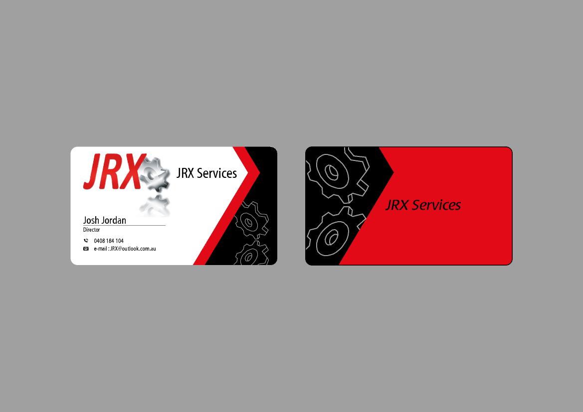 Visitenkarten-Design von cakalie für JRX Services | Design #2046156