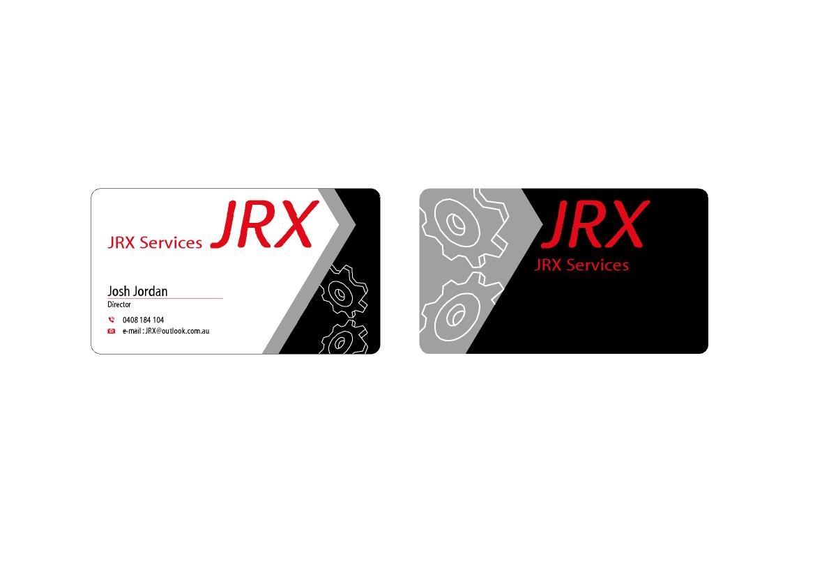 Visitenkarten-Design von cakalie für JRX Services | Design #2046163