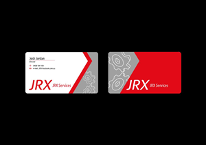 Visitenkarten-Design von cakalie für JRX Services | Design: #2046169