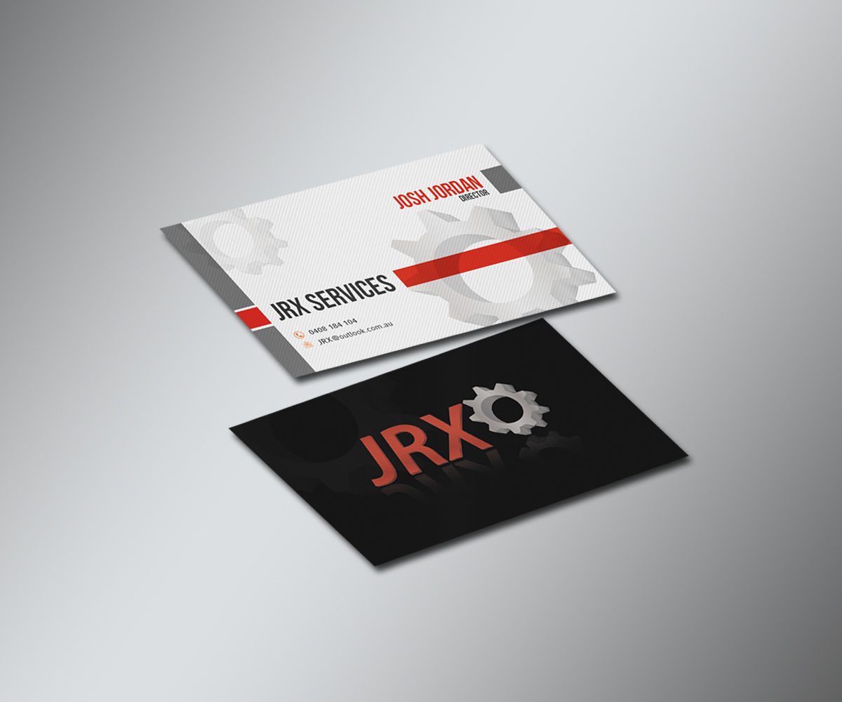 Visitenkarten-Design von Prashant Besra für JRX Services | Design #2037376