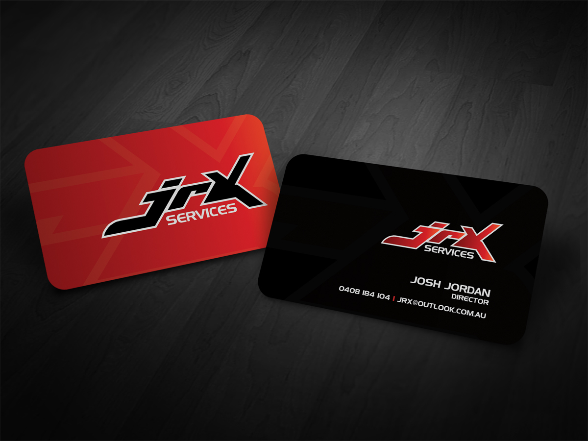 Visitenkarten-Design von diRtY.EMM für JRX Services | Design #2045069