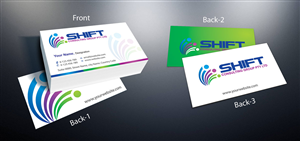 Business Card Design by theblueart for Shift Consulting Group Pty Ltd | Design: #2037472