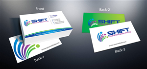 Business Card Design by theblueart for Shift Consulting Group Pty Ltd | Design: #2037499