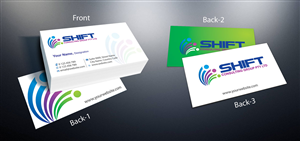 Business Card Design by theblueart for Shift Consulting Group Pty Ltd | Design: #2037503
