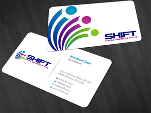 Design de Carte de Visite par Nila pour Shift Consulting Group Pty Ltd | Design : #2043870