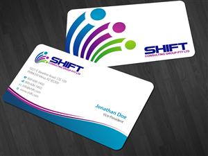 Design de Carte de Visite par Nila pour Shift Consulting Group Pty Ltd | Design : #2043918