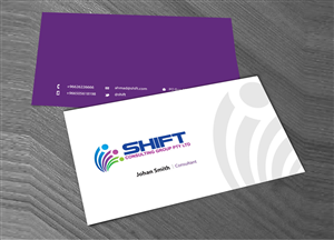 Business Card Design by abdul700 for Shift Consulting Group Pty Ltd | Design: #2038863