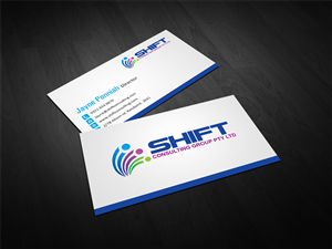 Design de Carte de Visite par Owaisias pour Shift Consulting Group Pty Ltd | Design : #2037466