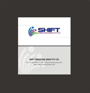 Business Card Design by Anil for Shift Consulting Group Pty Ltd | Design: #2044508