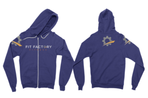Design for an athletic zip up hoodie | Diseño de Camiseta por CREARTIVE