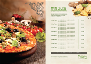 Menu Design Project for an Italian cafe | Menu Design by designedbykyle