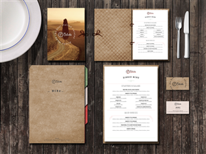 Menu Design by Seamus Radu
