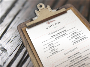 Design de Menu par Seamus Radu