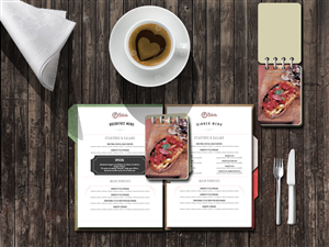 Menu Design by Seamus Radu for CA PHE HOLDINGS PTY LTD | Design: #2061200