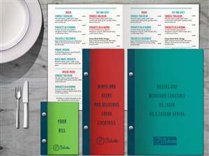 Menu Design Project for an Italian cafe | Menu Design by Seamus Radu