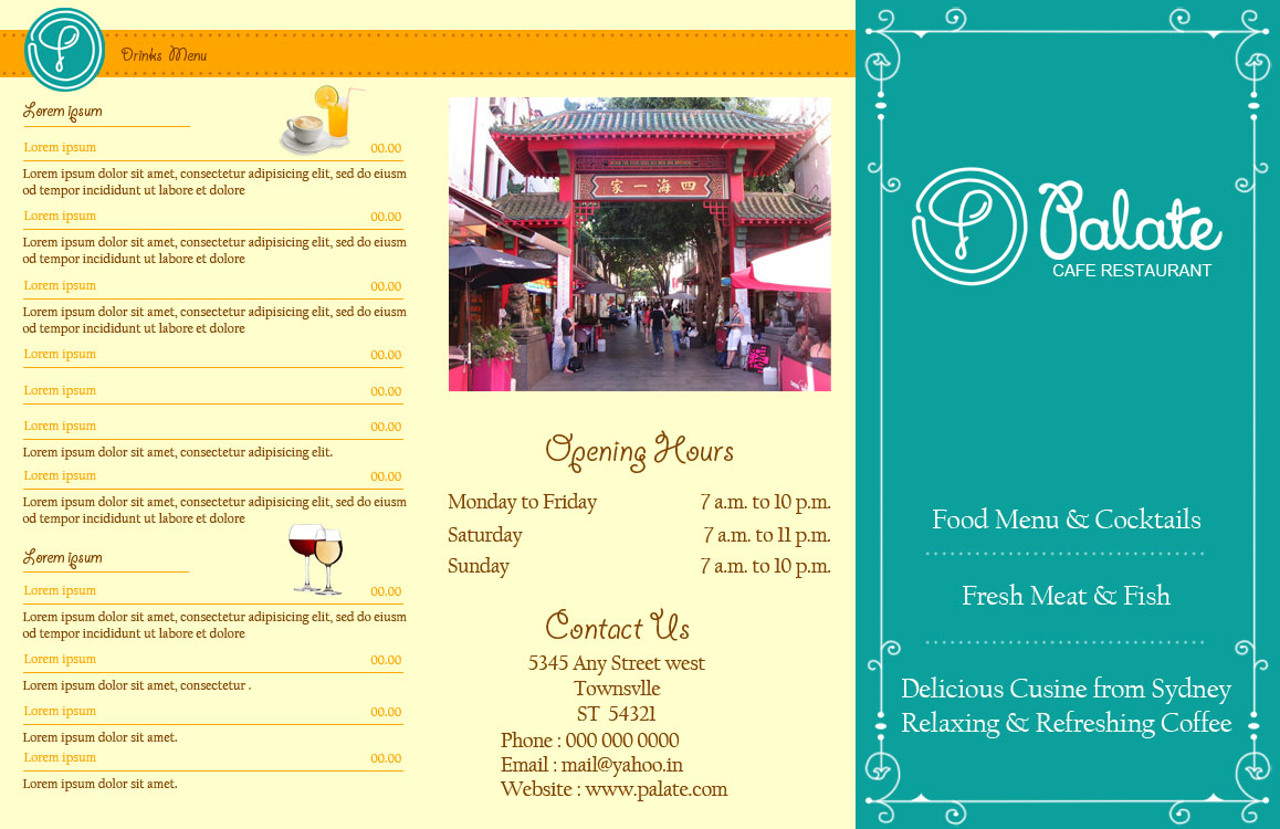 Menü-Design von Parul für CA PHE HOLDINGS PTY LTD | Design #2060716