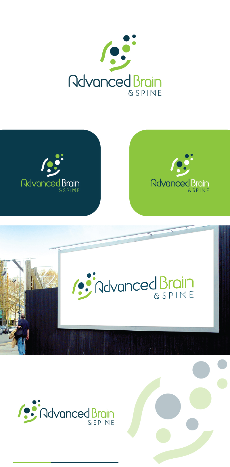 Diseño de Logo por Logo Xtudio para Advanced Brain & Spine | Diseño #9305601