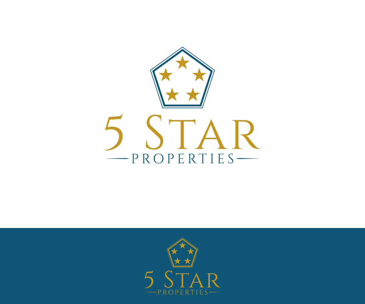 Logo Design by nreimer for 5 Star Properties | Design #9335804