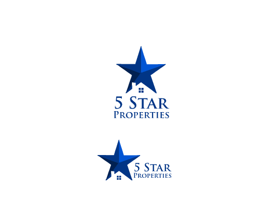 Logo Design by QuartzDesigns for 5 Star Properties | Design #9345887