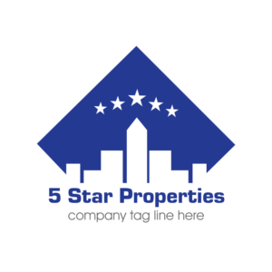 Logo Design by afrozmohammed for 5 Star Properties | Design #9281425