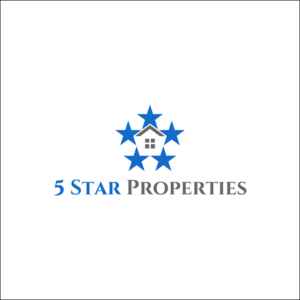 Logo Design by JM GRAPHICS for 5 Star Properties | Design #9369729