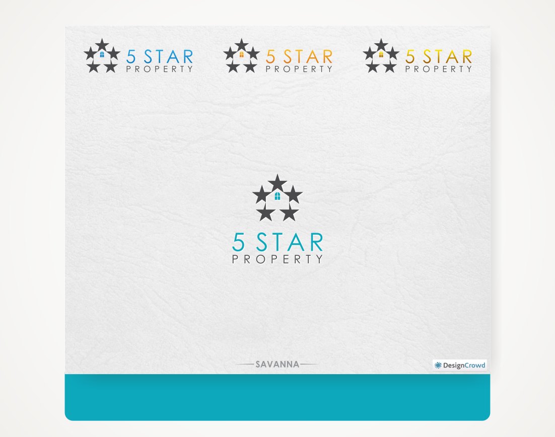 Logo Design by Savana for 5 Star Properties | Design #9315358