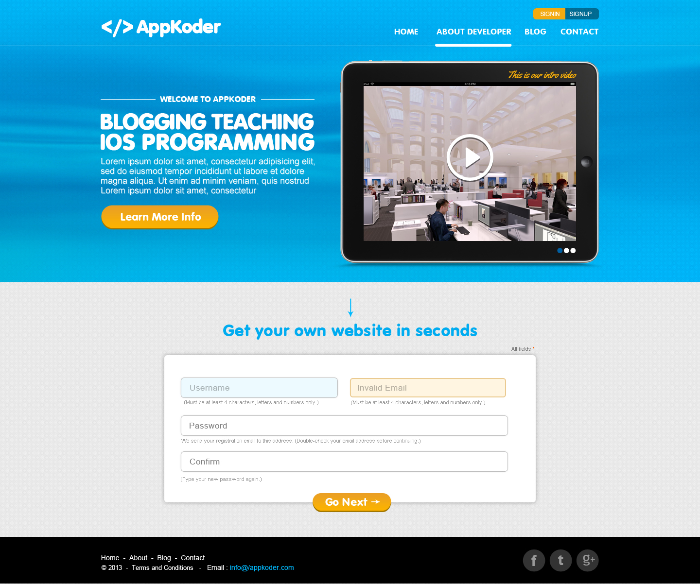 Diseño Web por AVROM para este proyecto | Diseño #2046059