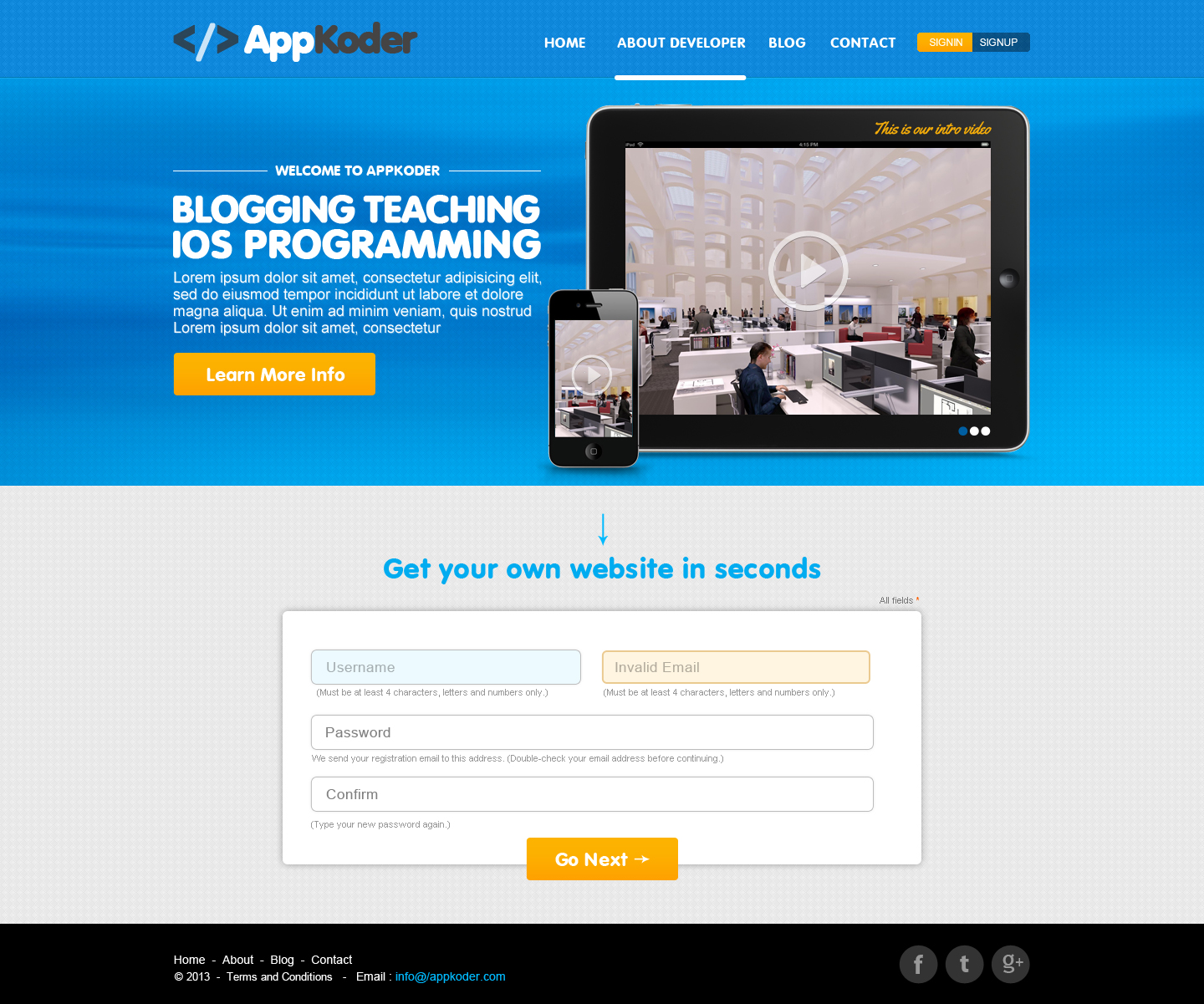 Diseño Web por AVROM para este proyecto | Diseño #2049041